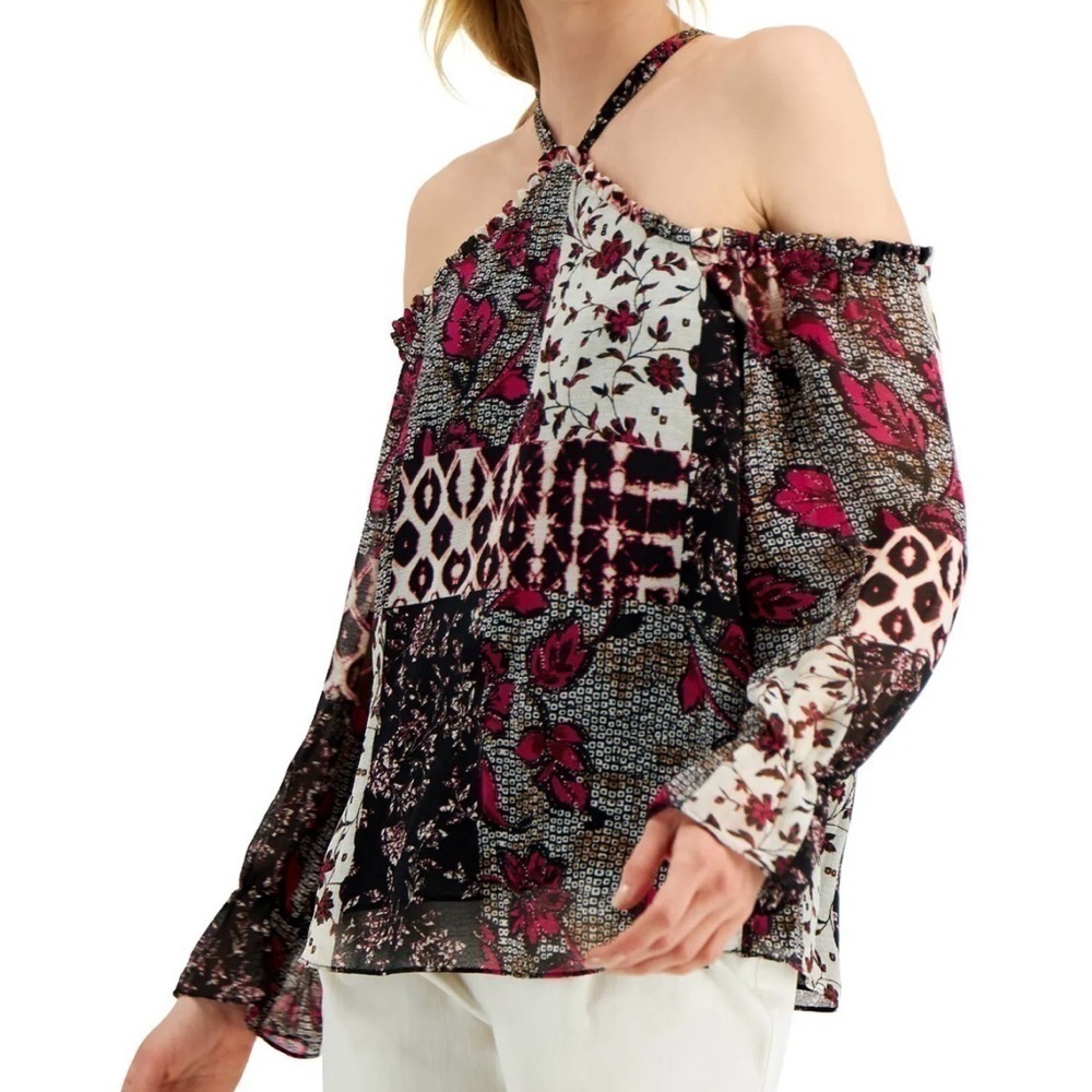 I. N.C COLD SHOULDER PS